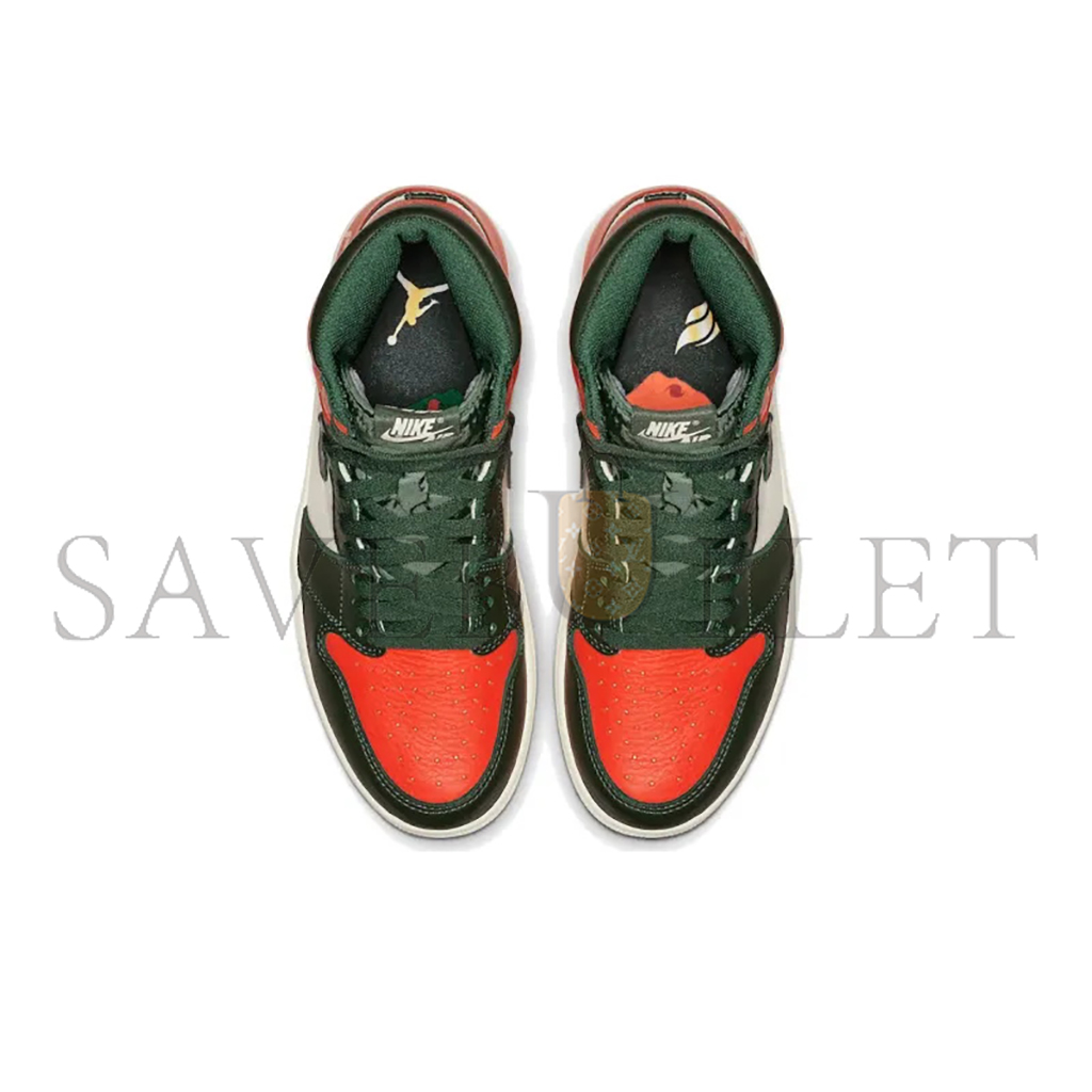 NIKE JORDAN 1 RETRO HIGH SOLEFLY ART BASEL SAIL AV3905-138